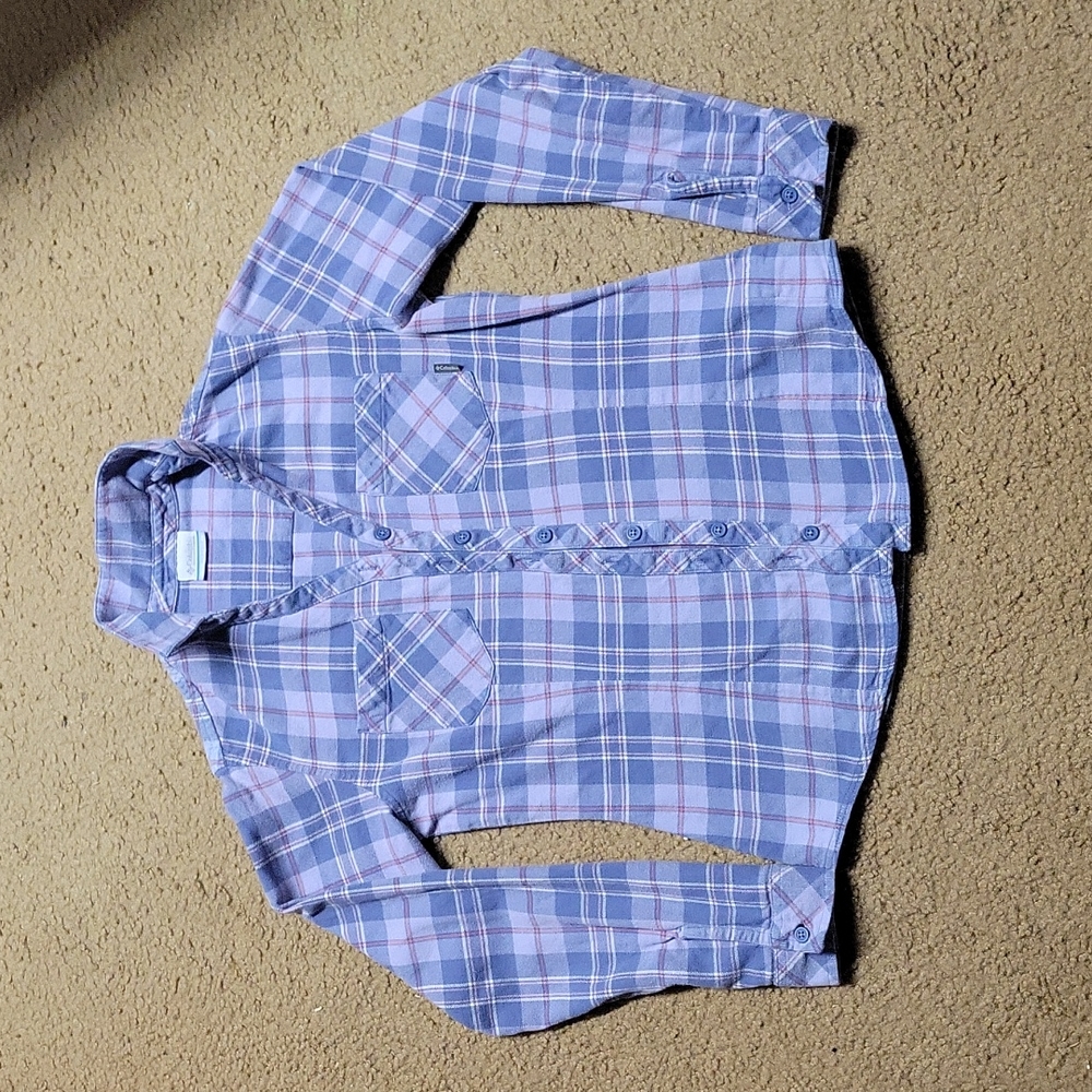 Plaid Comlumbia shirt